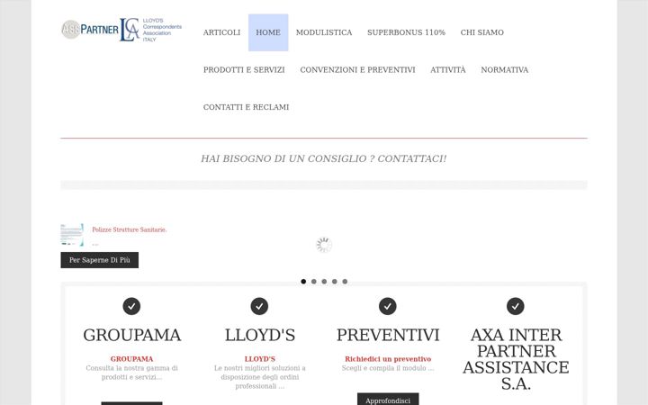 Screenshot of asspartner.com