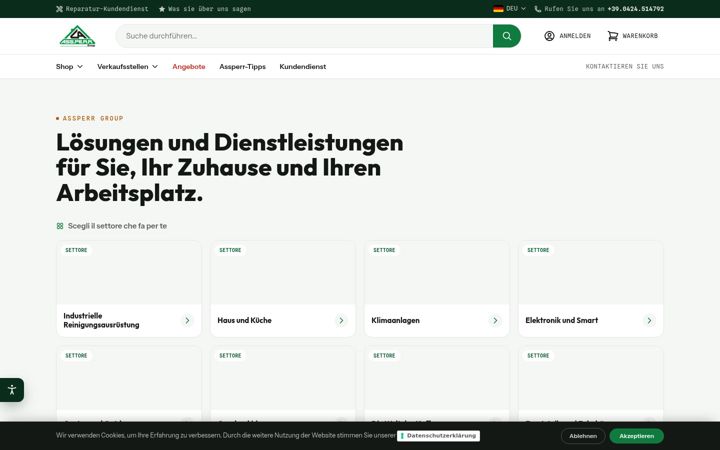 Képernyőkép: assperr.de