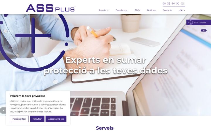 Screenshot of assplus.org