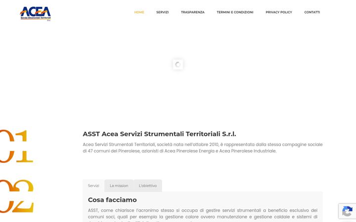 Screenshot of asst.it