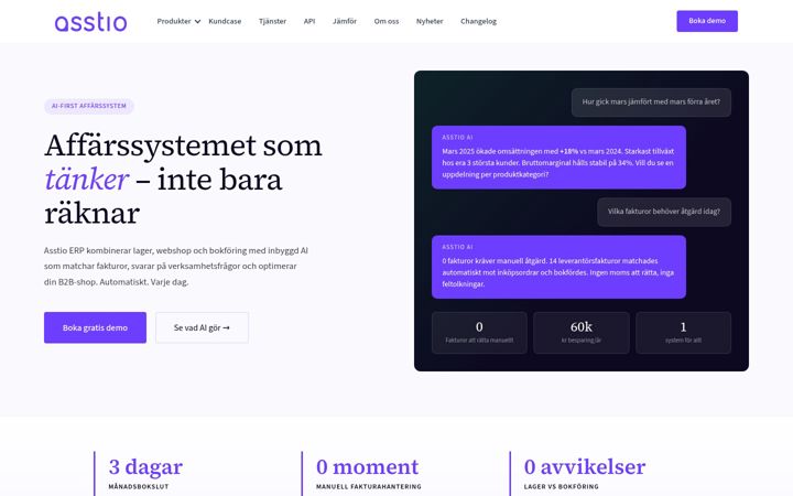 Screenshot of asstio.com