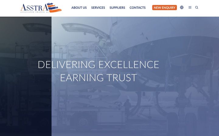 Screenshot of asstra.com