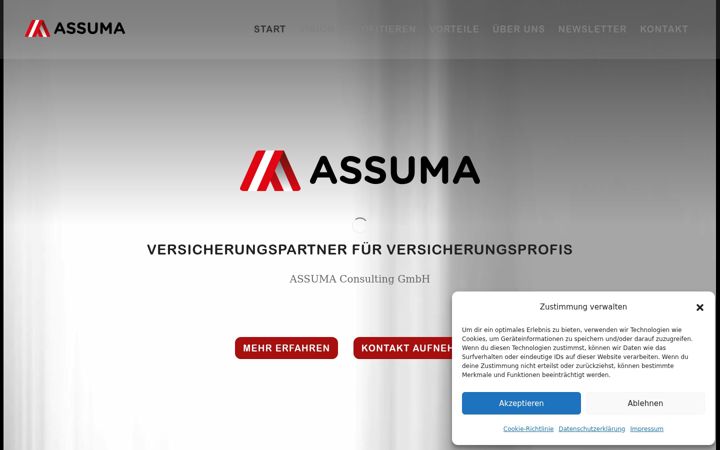 Ekrano kopija assuma.at