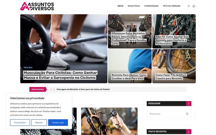 Screenshot of assuntosdiversos.com