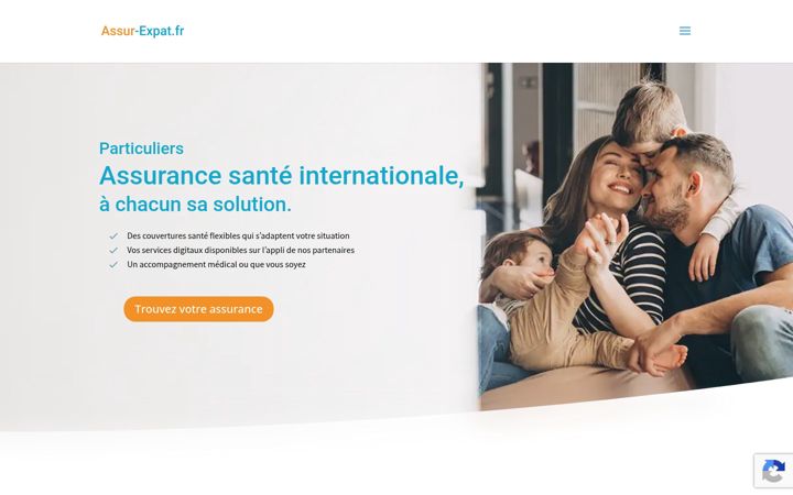 Ekrano kopija assur-expat.fr