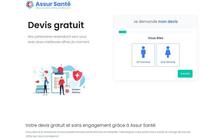 Képernyőkép: assur-sante.fr