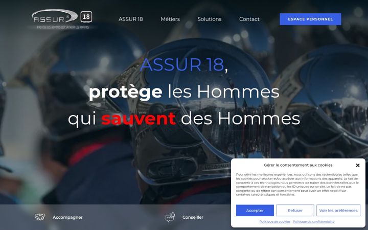 Képernyőkép: assur18.fr