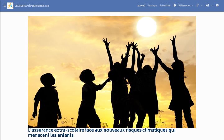 Skærmbillede af assurance-de-personnes.com