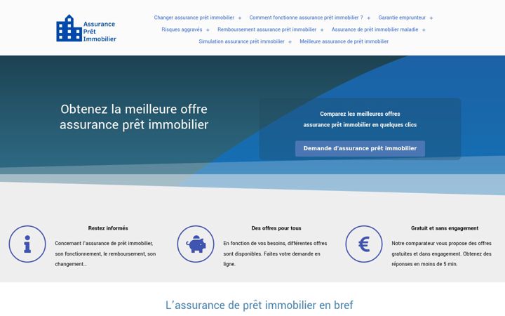 Screenshot of assurance-pret-immobilier.com