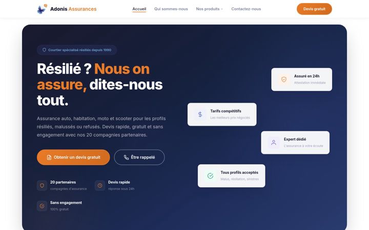 Screenshot of assurance-resiliee.net