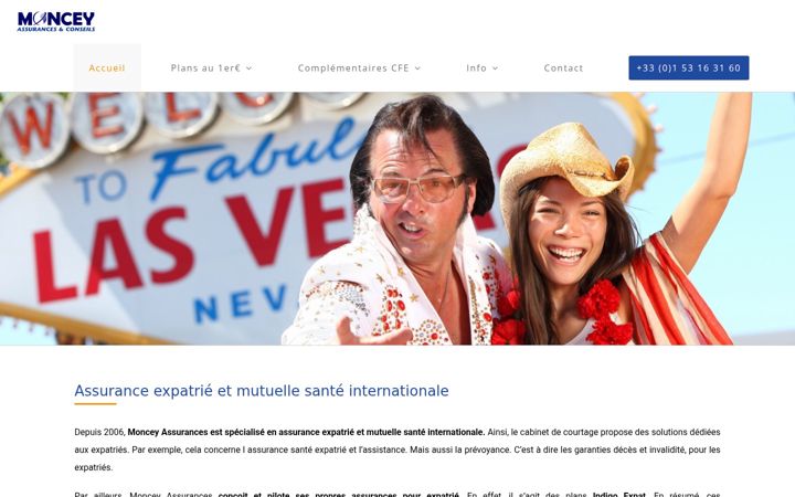 Captura de ecrã de assurance-sante-expatrie.net
