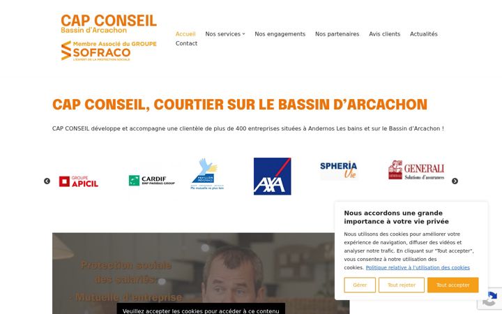Screenshot of assuranceandernos.fr