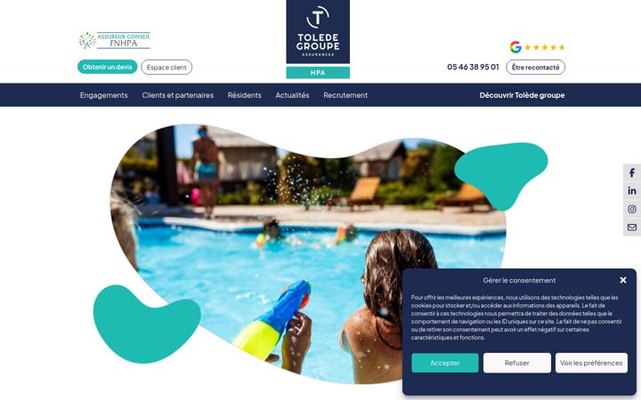 Screenshot of assurancecamping.com