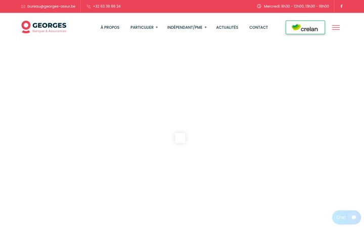 Screenshot of assurances-georges.com