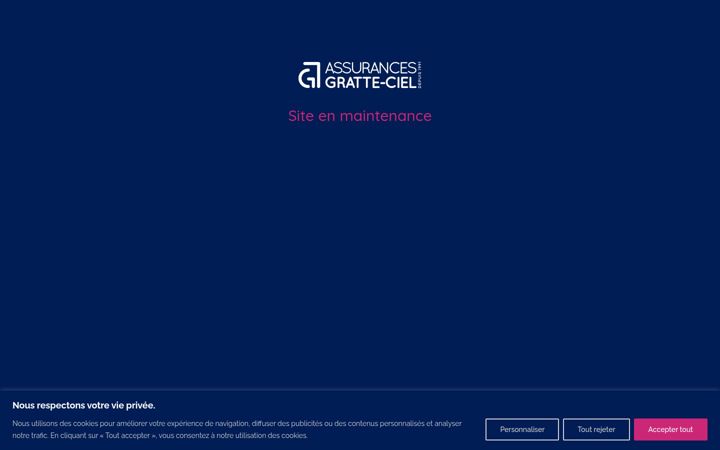 Captura de pantalla de assurances-gratteciel.com