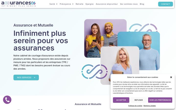 Screenshot of assurances06.fr