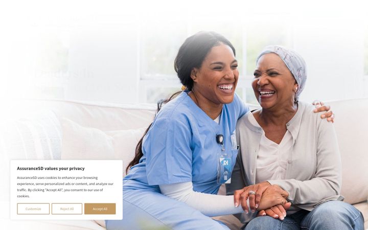 Screenshot of assurancesd.com