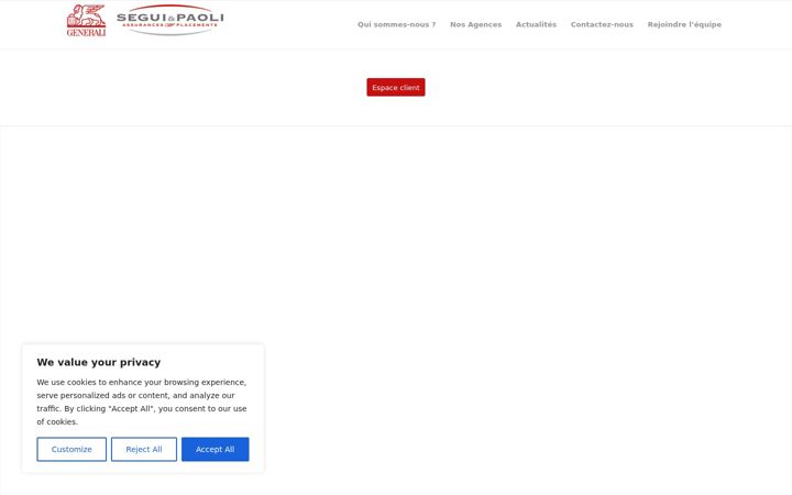 Képernyőkép: assuranceseguipaoli.com
