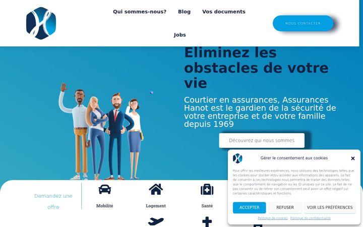 Screenshot di assuranceshanot.be