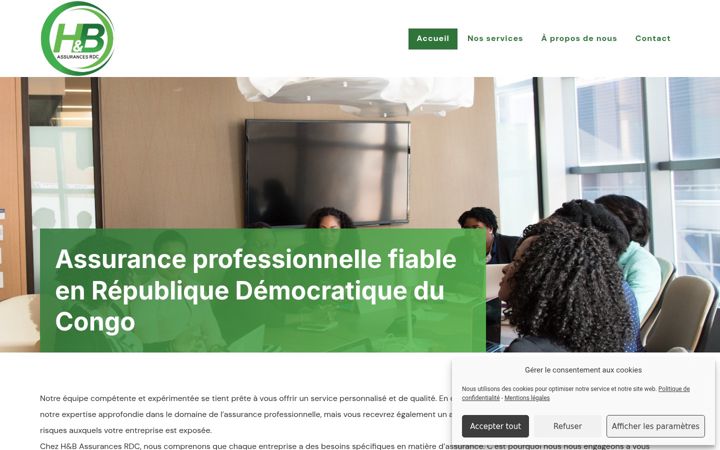 Screenshot of assuranceshb.com
