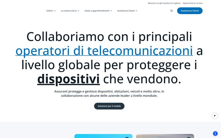 Screenshot of assurant.it