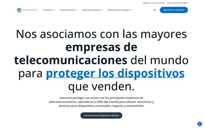 Screenshot of assurant.pr