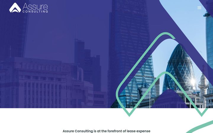 Snímek obrazovky assure-consulting.co.uk