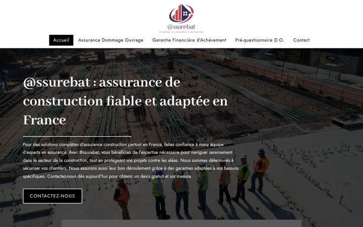Screenshot of assurebat.org