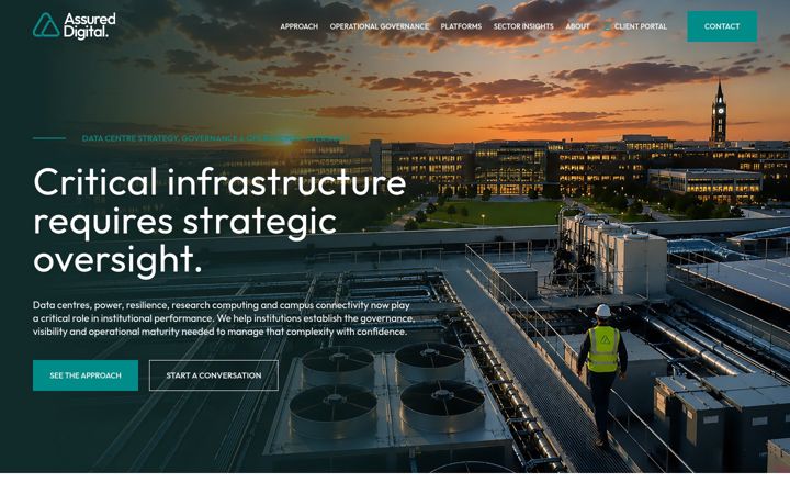 Screenshot of assured-digital.com