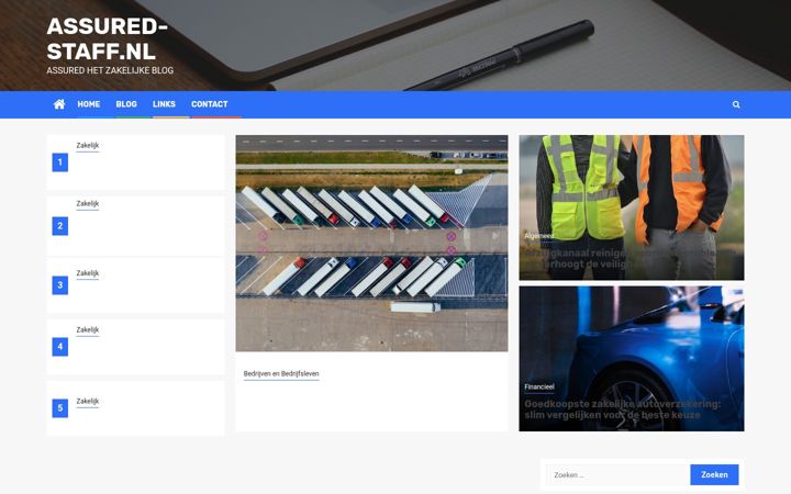 Screenshot ta' assured-staff.nl