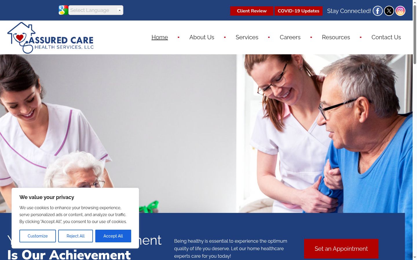 Sutikimo reklamjuostės, rodytos prieš bet kokią sąveiką, ekrano kopija