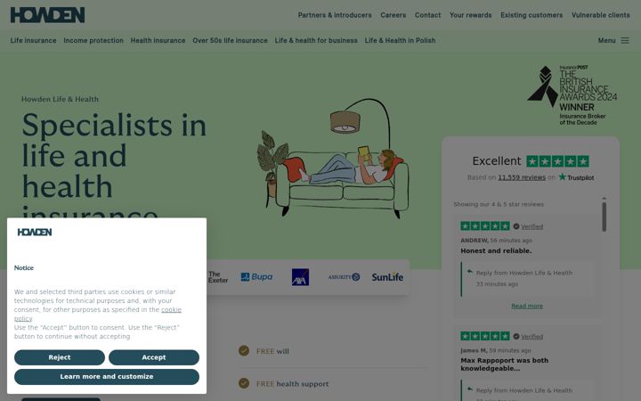 Screenshot of assuredfutures.co.uk