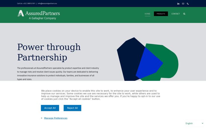 Screenshot of assuredpartners.eu