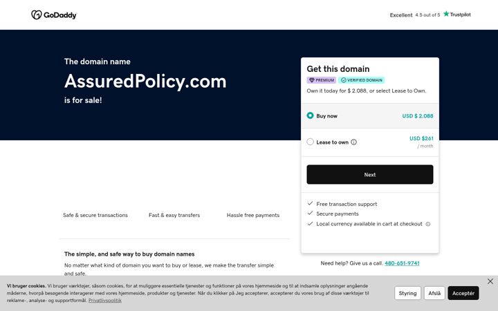 Screenshot of assuredpolicy.com