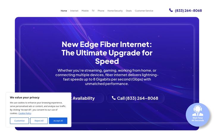 Screenshot of assuredsavingfiberinternet.com