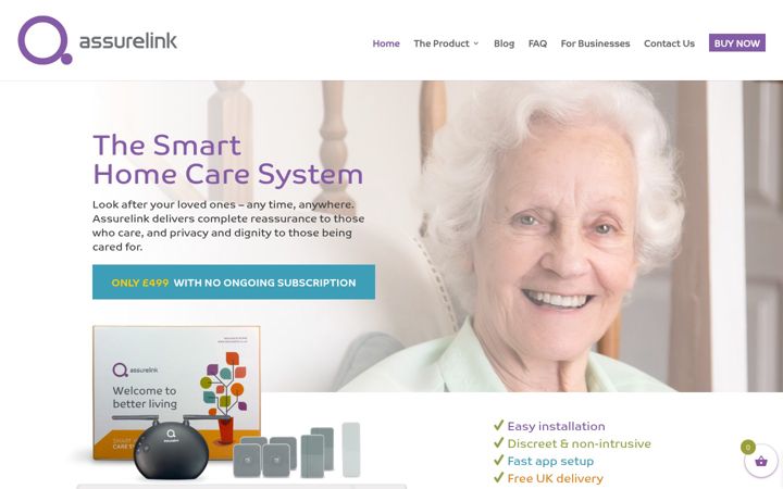 Screenshot of assurelink.co.uk