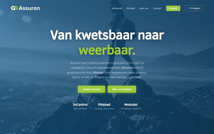Screenshot of assuron.nl