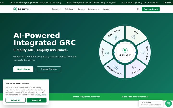 Screenshot of assurtiv.com