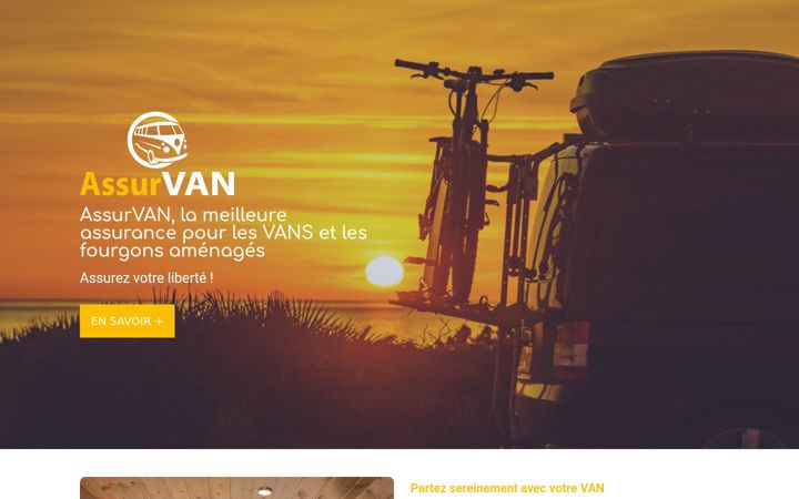 Screenshot of assurvan.fr