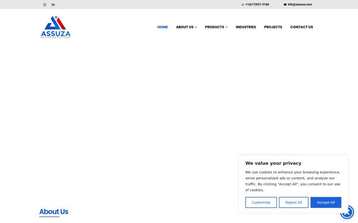 Screenshot of assuza.com