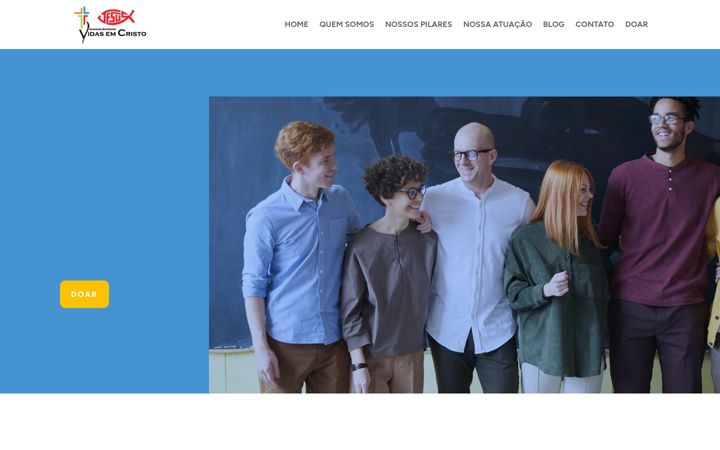 Screenshot of assvidasemcristo.com.br