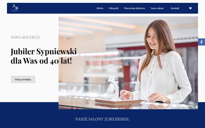 Snímek obrazovky assypniewski.pl
