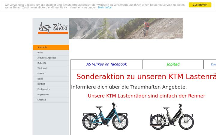 Képernyőkép: ast-bikes.de
