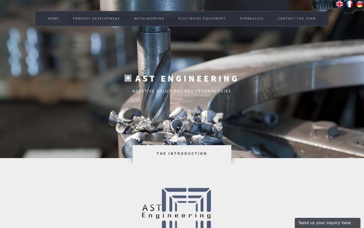 Screenshot of ast-engineering.net