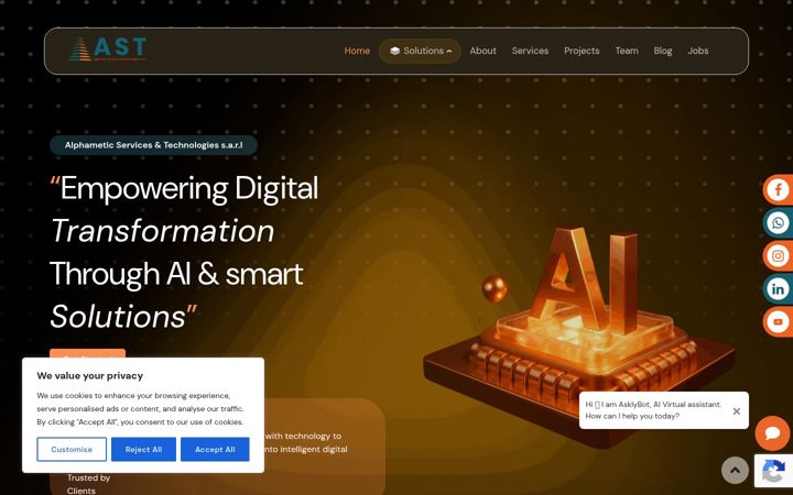Screenshot of ast-lb.com