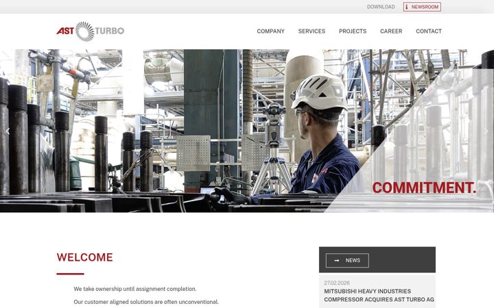 Screenshot of ast-turbo.com