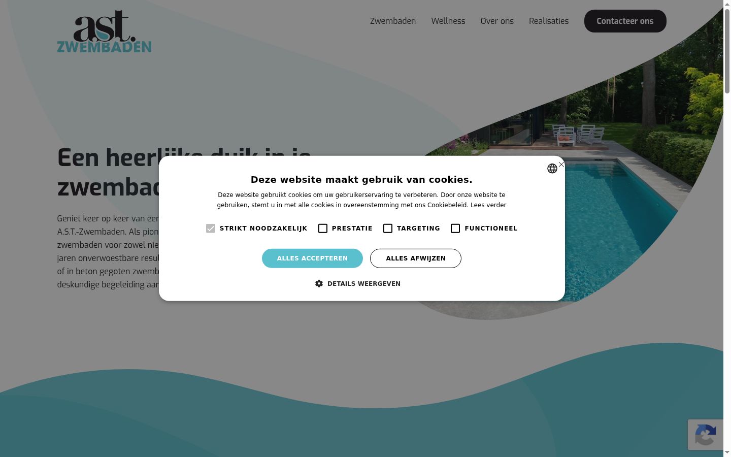 Screenshot tal-banner tal-kunsens muri qabel kwalunkwe interazzjoni