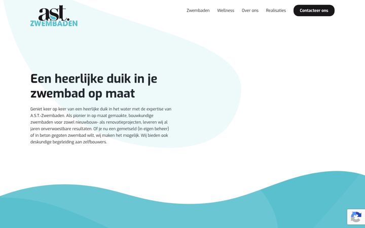 Screenshot di ast-zwembaden.be