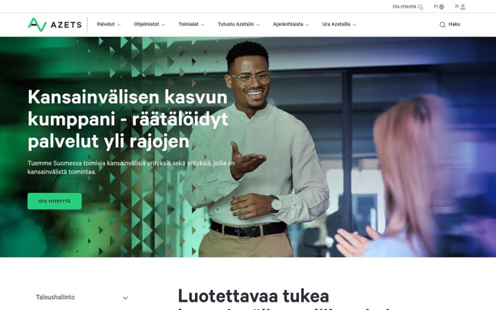 Screenshot of ast.fi