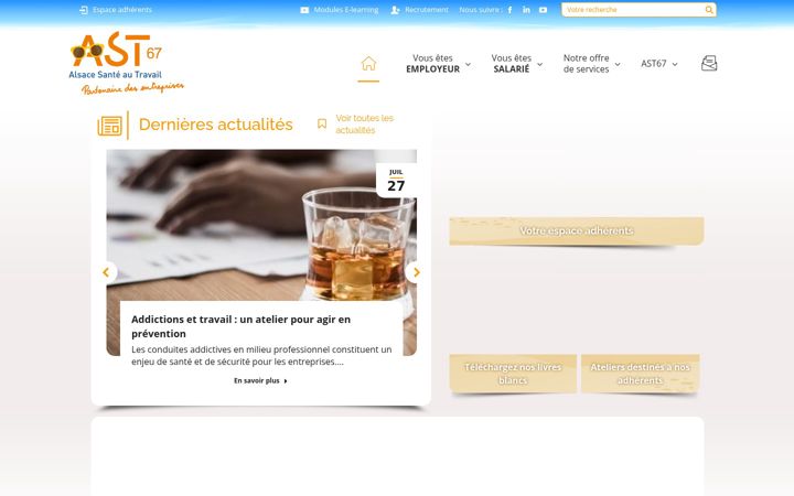 Screenshot of ast67.org